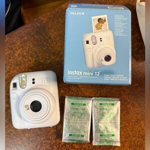 Instax mini 12 with film
